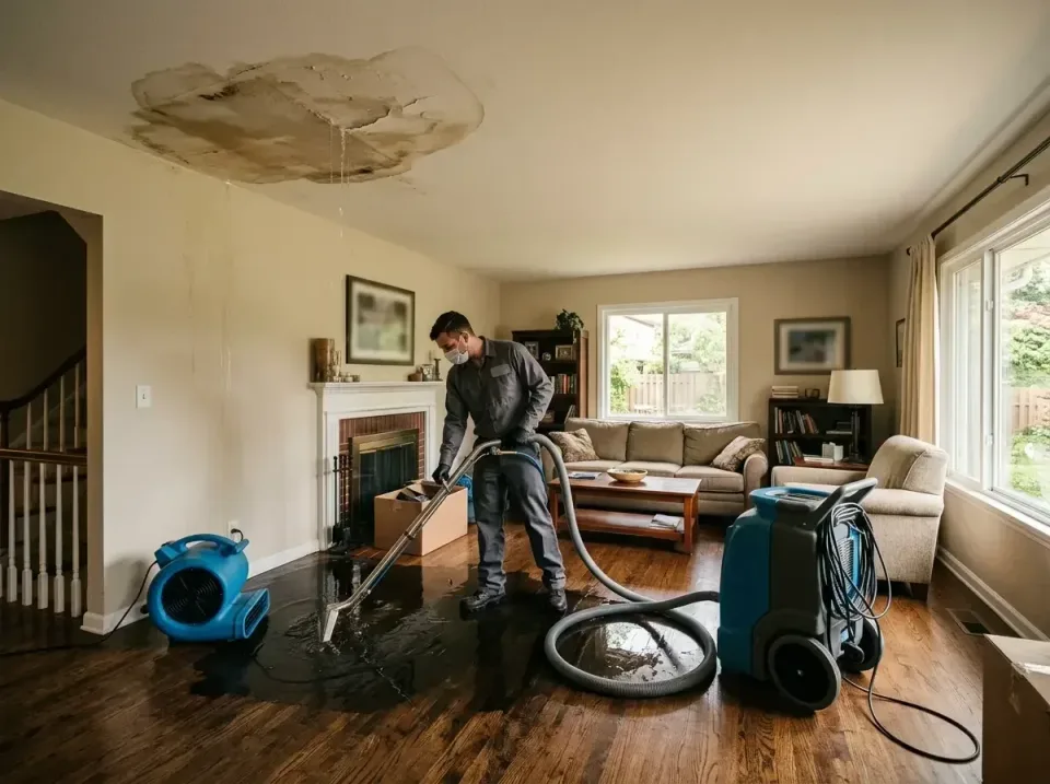 attic-pipe-burst-ceiling-drip-008 — frequently asked questions, Water Damage Restoration & Carpet Care in Allendale, MI
